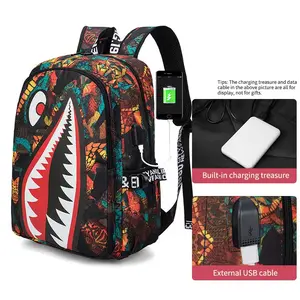 Travel Backpack, Dual Shoulder Rucksack, 25L Large Capacity Daypack, Multipurpose Bag USB Laptop Backpack