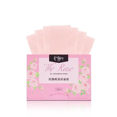 Portable Facial Oil Absorbing Paper, Blotting Paper, Oil Control Film, Oil Absorbing Sheets for Oily Skin Care