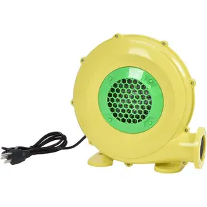 Bounce House Blower 480 Watt 0.64HP for Inflatable Bounce House Bouncy Castle, Yellow/green