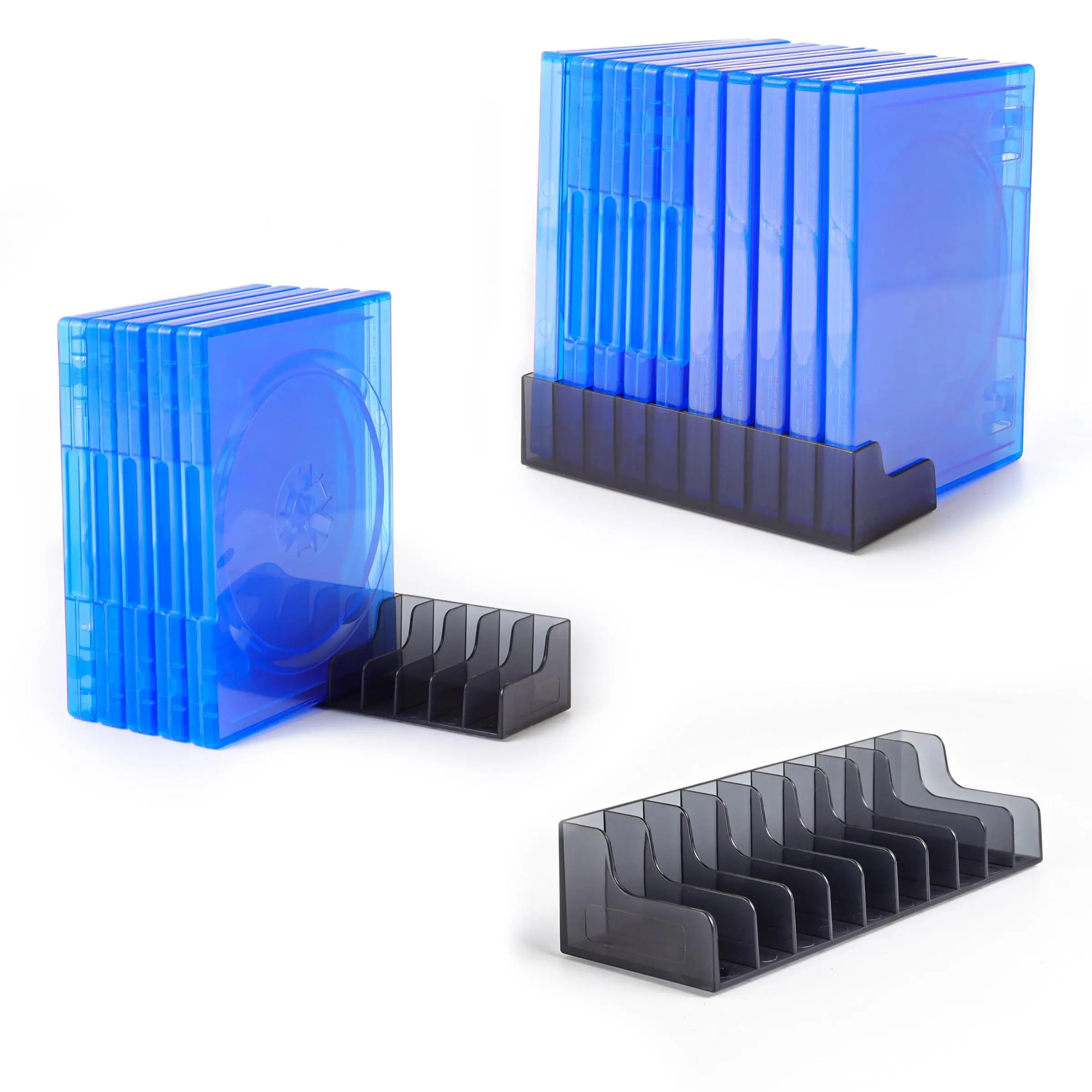 Game Disc Storage Rack, Game Disc Holder, CD Storage Rack, Console Accessories for PS4/Slim/Pro, Gaming Console Accessories, Organiser