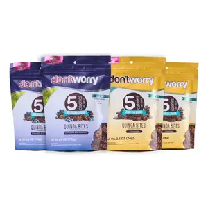 Shark Tank Bundle: The Perfect Crunch Pack | Don't Worry | Blueberry & Chocolate Quinoa Bites | Snack Pack