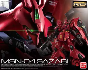 Bandai RG #29 Gundam Char's Counterattack Sazabi RG 1/144 Model Kit