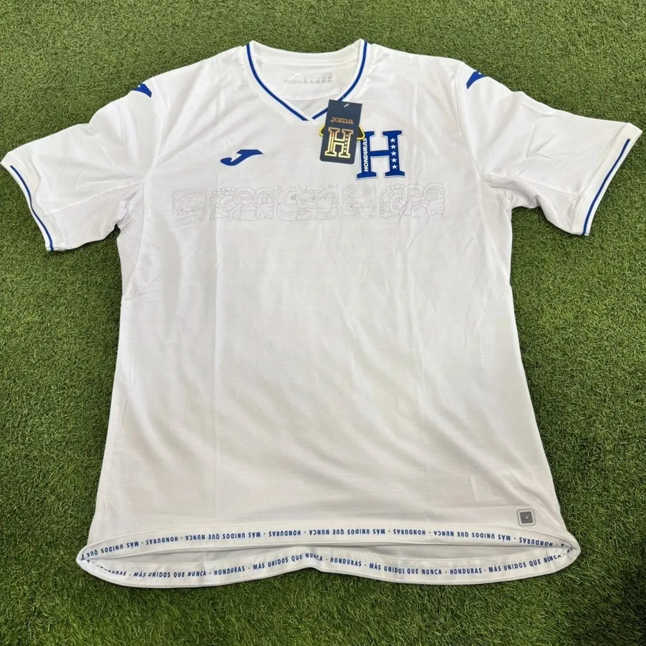 Joma Honduras Home Men's Soccer Jersey White JDM