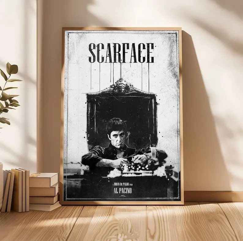Scarface Classic Movie Posters, Home Wall Hangings, Holiday Gifts