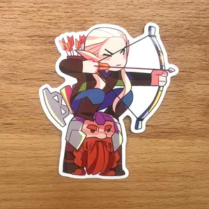 Gigolas Middle Earth LOTR Vintage Sticker, Lord Of The Rings Tolkien Hobbit Movie Stickers