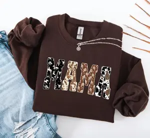 Western Mama Sweatshirt, Yee Haw Sweater Cowgirls Mama Shirt Country Cowboy Mom TShirt, Southern Mama Shirt, Western Clothes Gift for Mom