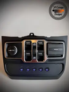 Aux Switch Panel (full) compatible with Jeep JL Wrangler/Gladiator JT