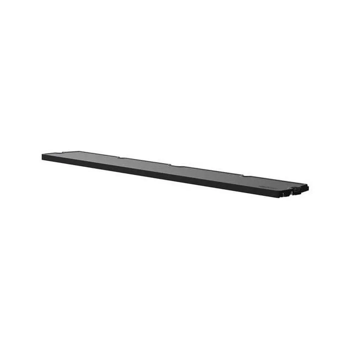 Suncast Resin Shelf Kit - Gray 1-Layer Horizontal Shelf with Easy Access, Organizational Heights, 1.25" h x 50" w x 10.25" d for Home Decor, Storage Needs