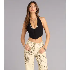 Heartbreaker Halter Corset Top