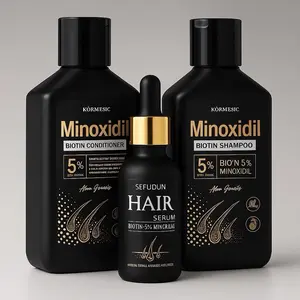 5% Minoxidil Hair Growth Shampoo & minoxidil Conditioner,Volumizing, Used for men and women with hair loss and thinning hair ,Supports Hair Growth, Hair Strengthening with Minoxidil Oil  300ml