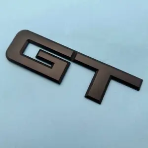 Rear Tailgate Emblem For 2015-2022 Mustang GT Badge Trunk Lid Letter Replacement 3M REAR ADHESIVE