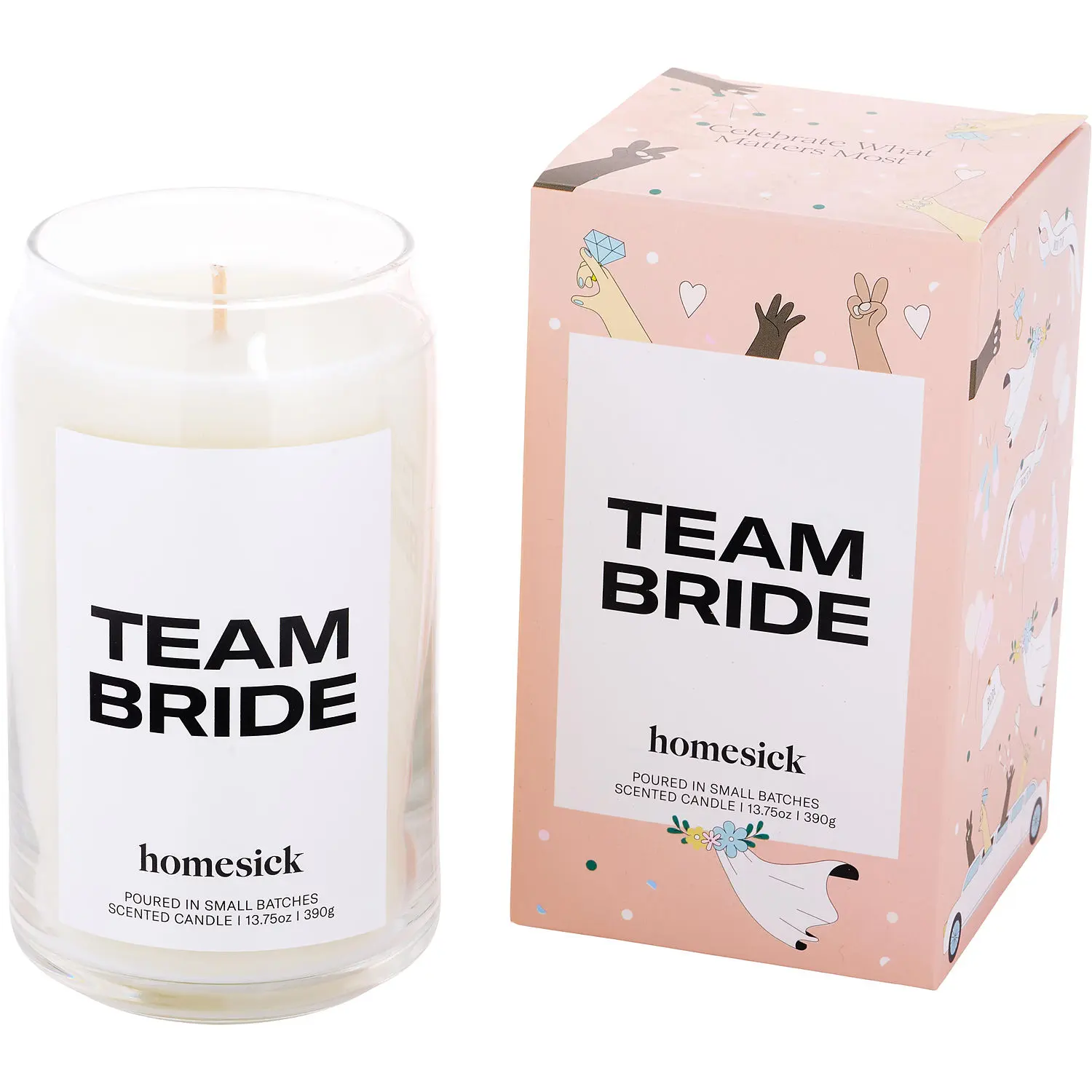 Homesick Team Bride By Homesick Scented Candle For Unisex Homesick Team Bride By Homesick Scented Candle For Unisex