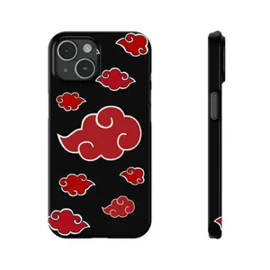 Akatsuki Clouds Anime N-narutos Cool Phone Case for Iphone 17 16 15 14 13 12 11 PRO MAX PLUS Fans Gift