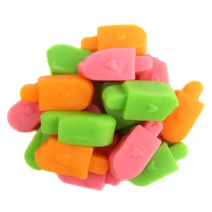 Gummi Sherbet Ice Pops Fruity Chewy Candy in Fun Popsicle Shapes - (8oz)