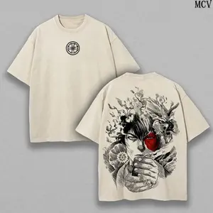 Zuko Avatar The Last Airbender Anime Double Printed Vintage Washed T-Shirt, Hoodie, Unisex Oversize Heavyweight Cotton T-shirt for Anime Fans and Love KSO