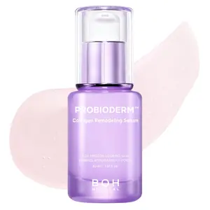 BIOHEAL BOH Probioderm Collagen Remodeling Serum 1.01 fl oz 30 ml with 12 Peptides for Pore Tightening Hydrating Lifting Daily Skincare