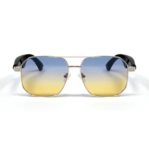 Multifunctional sunglasses, Bluetooth connection for listening to music and making phone calls, UV protection, suitable for multiple scenarios