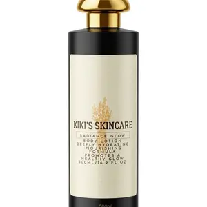 Radiance glow body lotion for hydrating and nourishing skin promotes a healthy glow