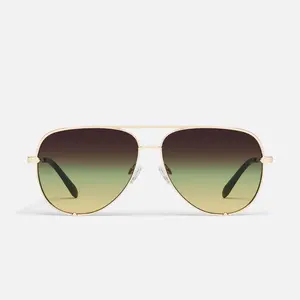 HIGH KEY EXTRA LARGE Polarized Aviator Sunglasses Sunglasses Lens