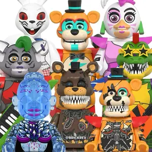 TRENDING Freddy Five Nights Security Breach Figure Toppers with 360-Degree Printing & Free Display Stand Durable Premium Plastic