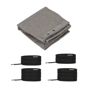 Unique Bargains Gravity Chair Replacement Fabric, Anti-Gravity Chair Cloth Recliners Repair Tool Kit with with Cord Lace for Patio Outdoor