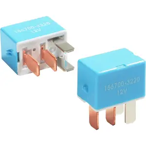 2 Pack 12V Relay,4 Pin Car Relays,Car Accessories AC Starter Relay,Air Conditioner Relay Car Heavy Duty Relay Switch,Multi Purpose Automotive Relay,Replaces OEM 90987-02028 90080-87026