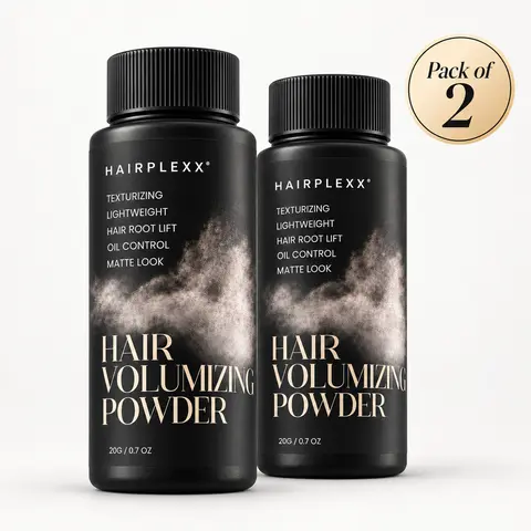 HAIRPLEXX Texturizing Volumizing Product - Hair Texture Powder for Men and Women, Boosts Natural Hair Texture, Matte Finish, Oil Control, Lightweight Haircare Styling Powder