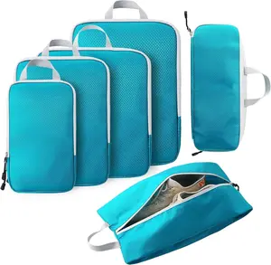 6 Set Packing Cubes for Carry on Suitcase
