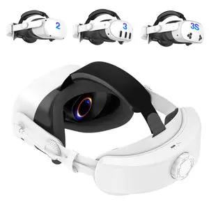 Battery Headband Compatible with Oculus Meta Quest 3s, 10000mah Battery & Adjustable Elite Band for Quest 2/quest 3/quest 3s, VR Accessories