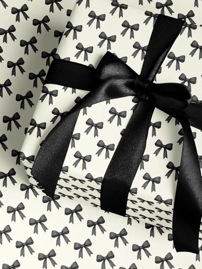 Chic Gift Wrap Elegant Wrapping Paper For Holidays, Birthdays, Weddings & Christmas