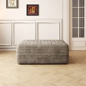 37.40" Sofa ottoman ,  No Assembly Required(Plush Corduroy Fabric)