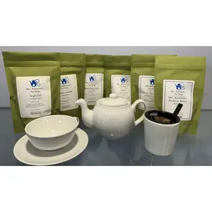 Loose Tea Bundle with China Pot