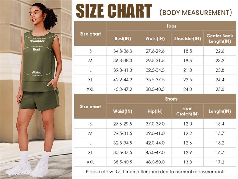 PINSPARK Two Piece Sets for Women Summer Sleeveless Lounge Set Crewneck Tops Sweatsuit Drawstring Shorts Tracksuit Outfits Springtok Pants Clothes Outdoorfun Polo Casual PINSPARK Two Piece Sets for Women Summer Sleeveless Lounge Set Crewneck Tops Sweatsuit Drawstring Shorts Tracksuit Outfits Springtok Pants Clothes Outdoorfun Polo Casual