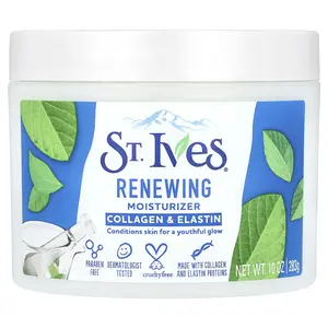St. Ives Renewing Moisturizer, Collagen & Elastin, 10 oz (283 g)