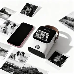 RONGTA Mini Sticker Printer 2 Inch Bluetooth Thermal Pocket Printer Inkless Portable for Notes Photos Memos Lists Gifts Journals Compact & Versatile Christmas gift Lists,Sticky Label, Ideal Gift for Valentine's Day TikTokShopBlackFriday