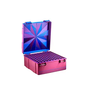 200-Slot 3 ml Vial Case | Clinic & Jumbo Bulk Storage | Organizer for GLP-1, Peptides, Research