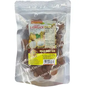 Smile Brand Dried Longan (Nhãn Nhục Khô) - 6oz