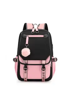 1pc  Women's backpack with large capacity and zipper closure, fashionable and versatile, casual and simple, suitable for students to go to school, campus travel, work and commuting, women's backpack
