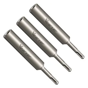 SDS Plus Ground Rod Driver, for 1/2'' 5/8'' 3/4'' Inch Ground Rods,One-Piece T Post Driver Adapter Bit Fits All SDS Plus Rotary Hammer Drills Tools