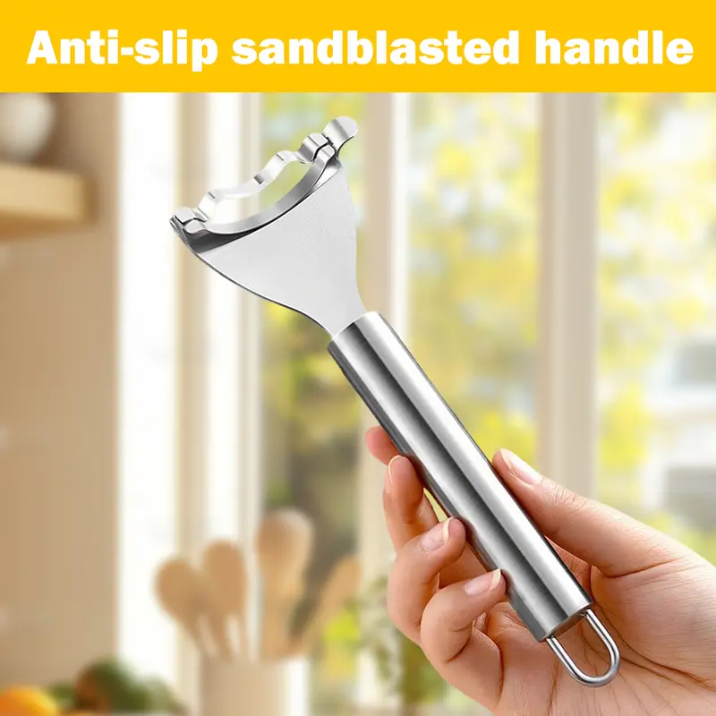 2-Pack Rust-Resist Stainless Steel Corn Scraper Utensils - Smooth, Lightweight Cooking Tool with Sharp Blade, Easy to Clean, 3-Row Fast Peeling for Busy Kitchen Prep, Food Waste Reduction (Home & Festive Party Supplies)