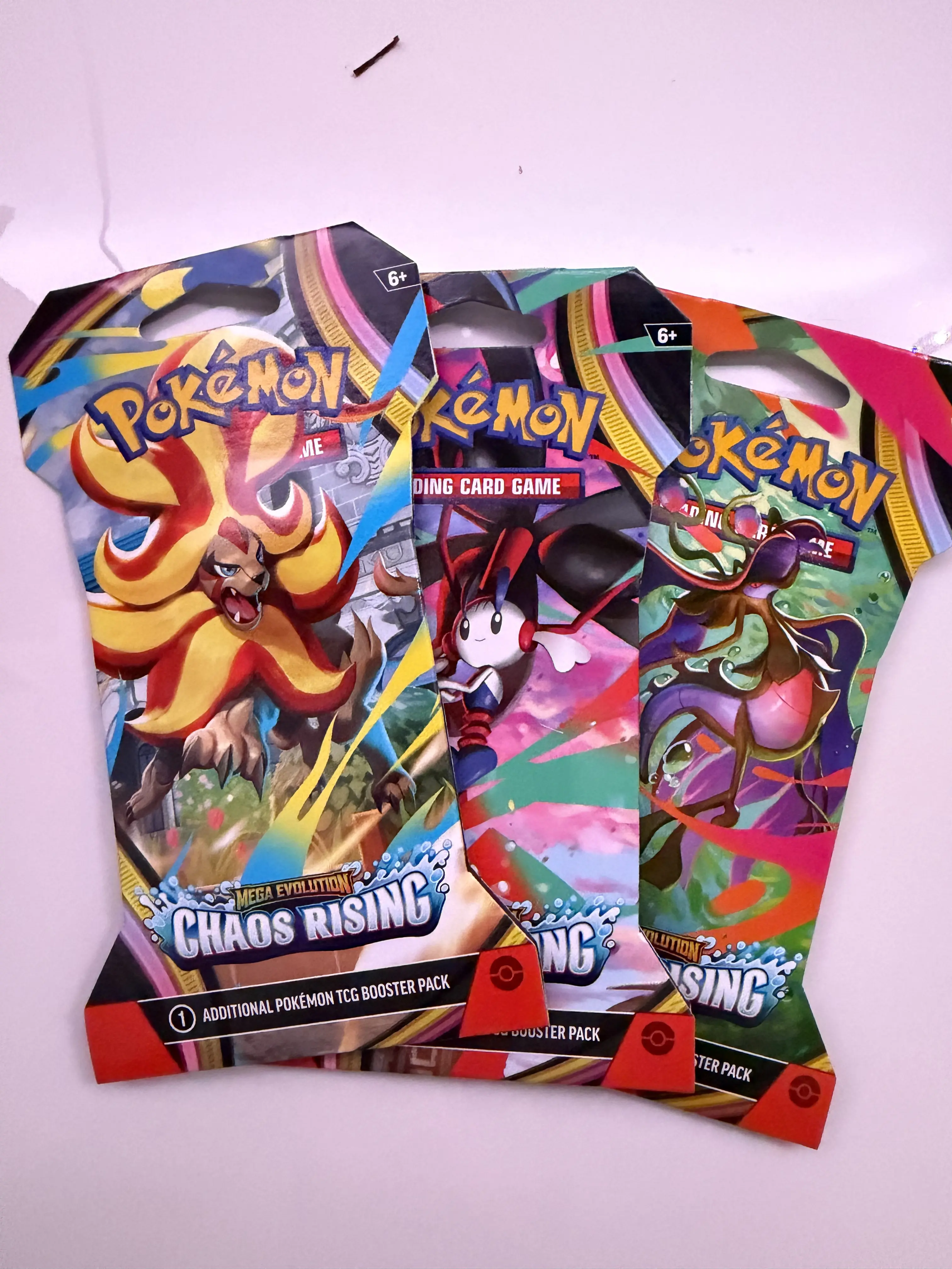 Pokemon TCG: Mega Evolution - Chaos Rising Sleeved Booster Pack