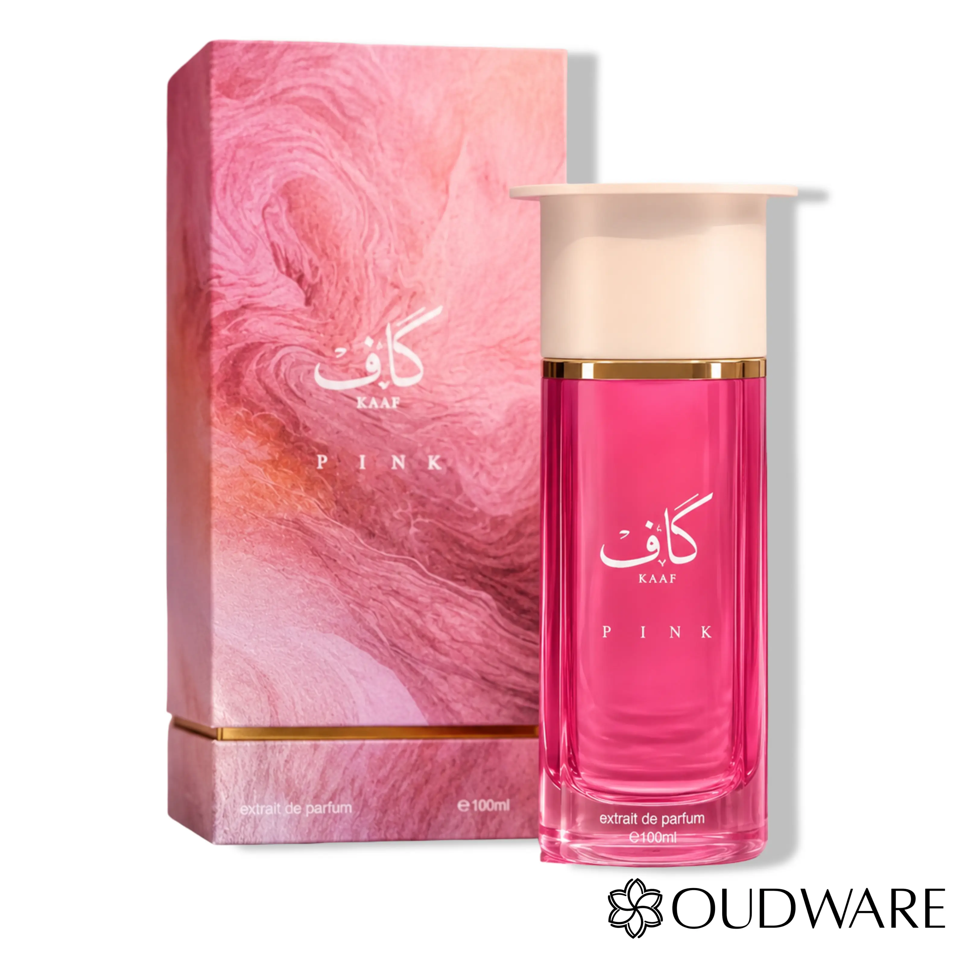 Ahmed Al Maghribi Kaaf Pink Extrait De Parfum 100ml (3.4oz) - A Luxury Fruity & Floral Perfume For Women