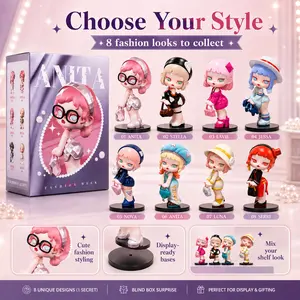 TNTSPACE ANITA Fashion Week Sealed Blind Box & Blind Bags, Collectible Figurine Model for Entertainment Enthusiasts