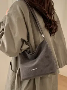 Trendy Suede Crossbody Bag for Women, 2026 New Matte Vintage Shoulder Bag, Large Capacity, Fashionable and Stylish Accessory