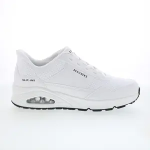 Skechers Slip-ins UNO - Banksia Luxe Mens White Lifestyle Sneakers Shoes