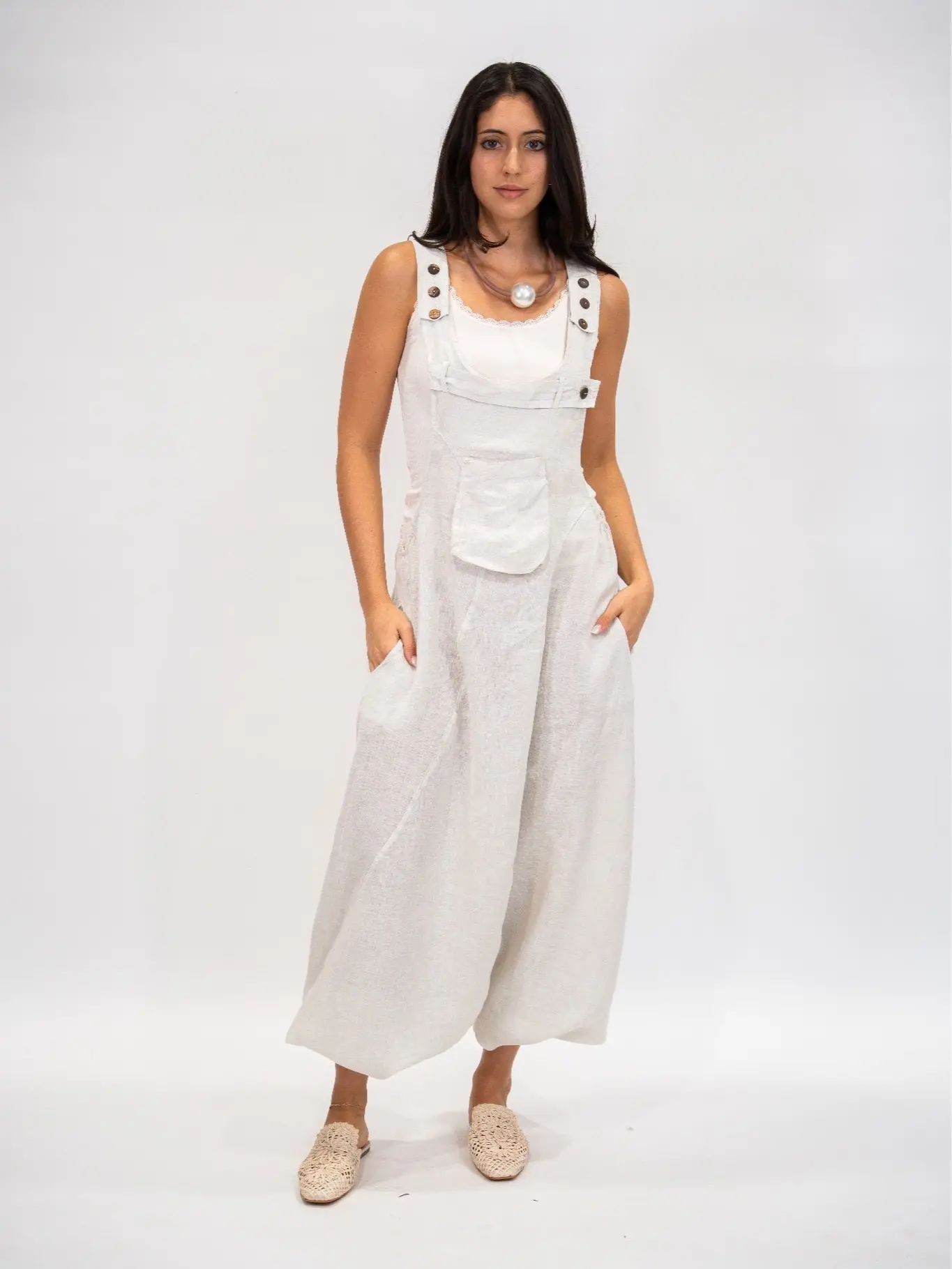 linen Jumper Adela One Size XS-L