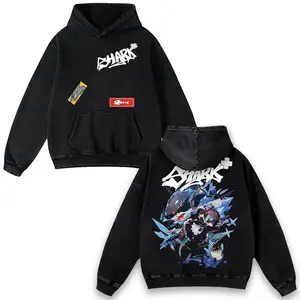 Ellen Joe - Zenless Zone Zero Vintage Washed Unisex Graphic Tees, ZZZ Casual Crewneck Short Sleeve Tee Men Gifts, Gift For Game Fan Fabric Menswear