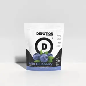 Devotion Nutrition Protein Powder Blend | Gluten Free, Keto Friendly, No Added Sugars | 1g MCT | 20g Whey & Micellar Protein | 2lb Tub