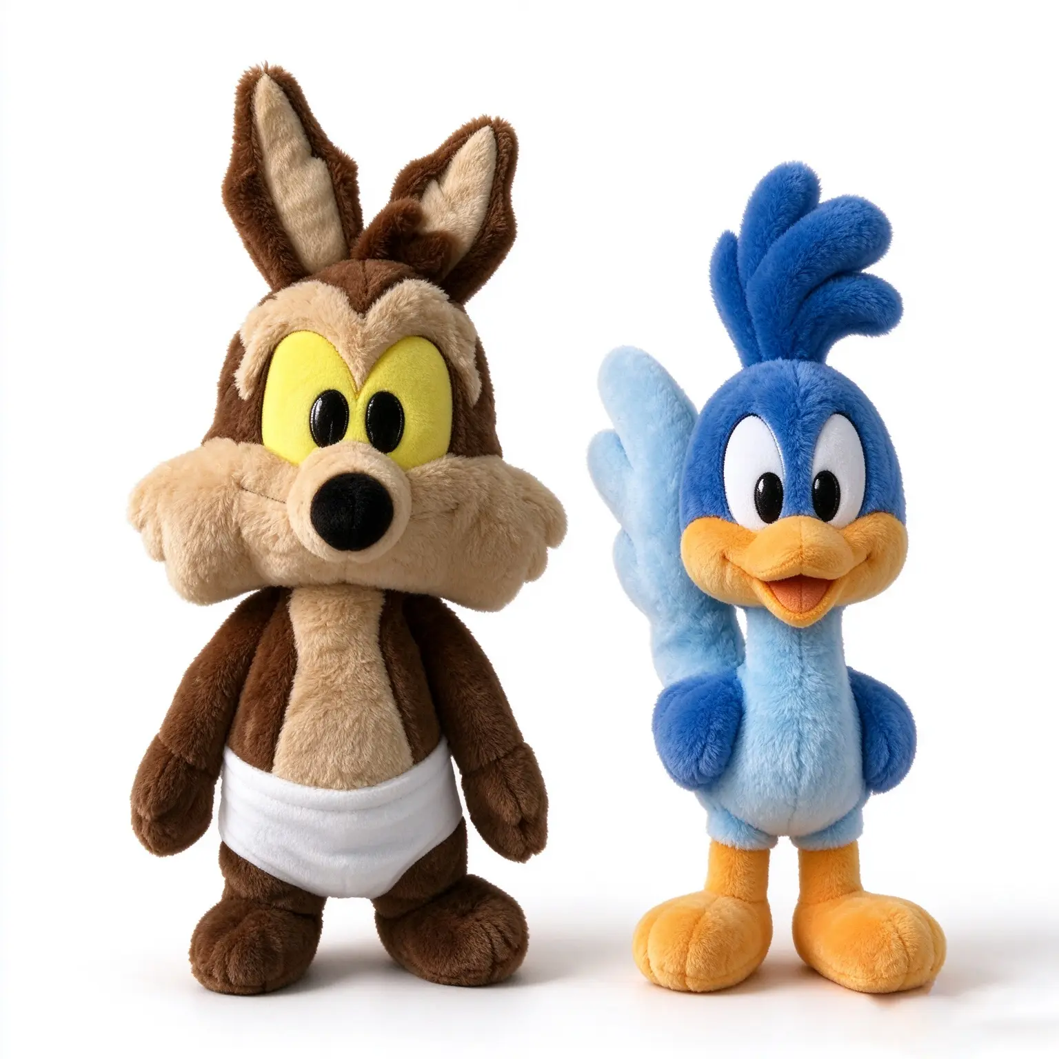 Cute Baby Animal Plush Doll, Soft Fluffy Stuffed Toy, 40cm Huggable Plush for Gift & Home Decoration