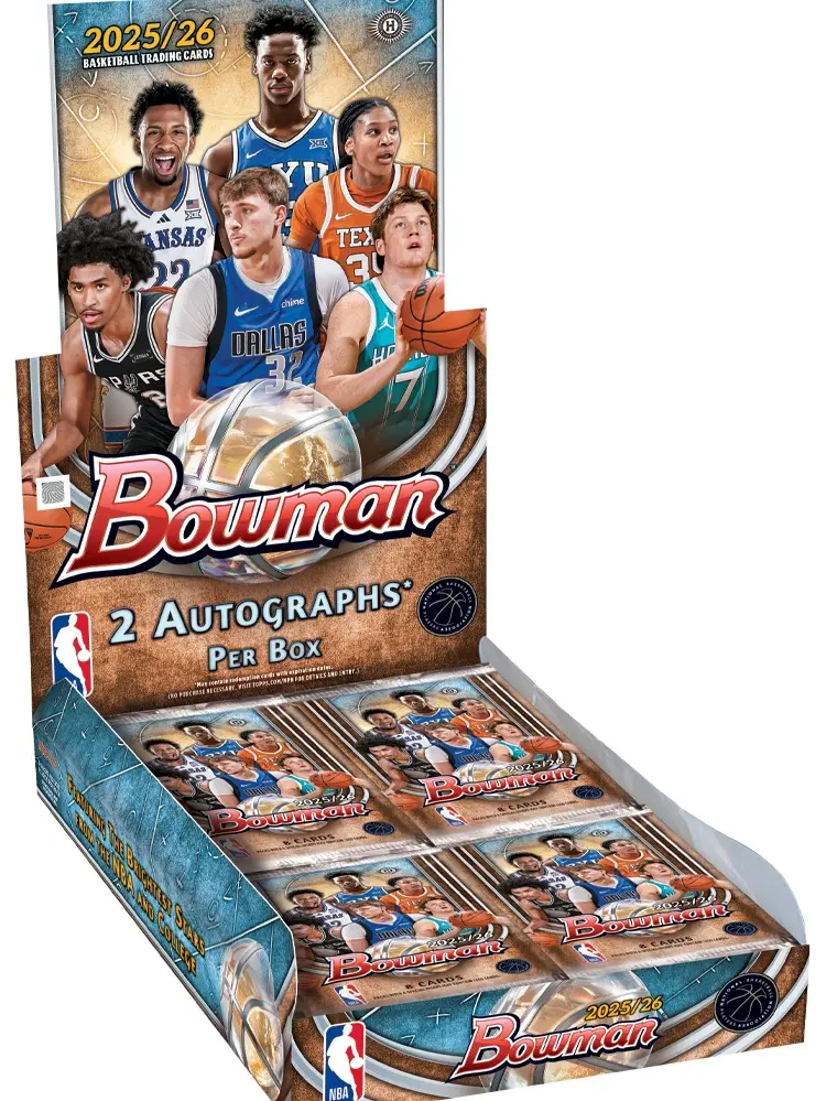 2026 Topps Bowman Basketball Hobby Box Or Pack